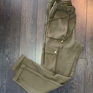 Olive Green Women's Cargo Pants